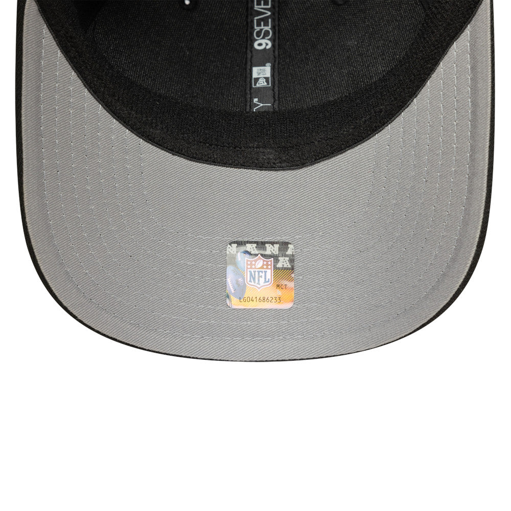 New Era หมวกรุ่น Las Vegas Raiders Mesh Black 9Seventy Stretch Snap Cap
