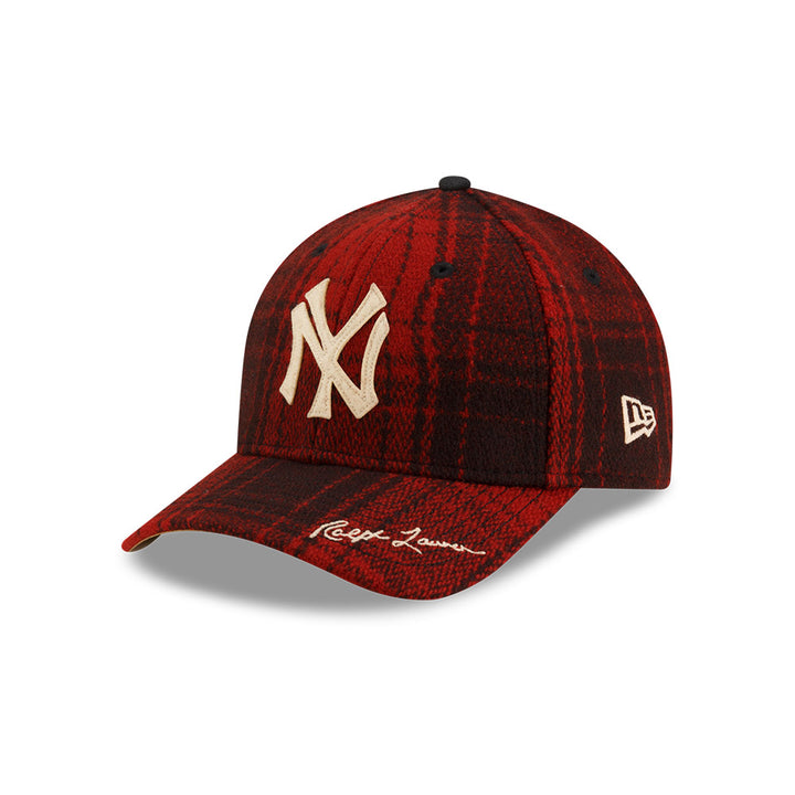 New Era หมวกรุ่น Ralph Lauren x MLB New York Yankees COO Scarlet 49FORTY Cap