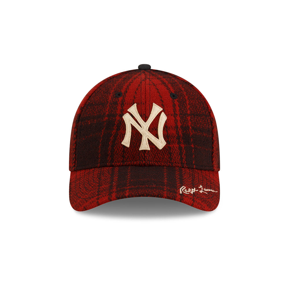 New Era หมวกรุ่น Ralph Lauren x MLB New York Yankees COO Scarlet 49FORTY Cap