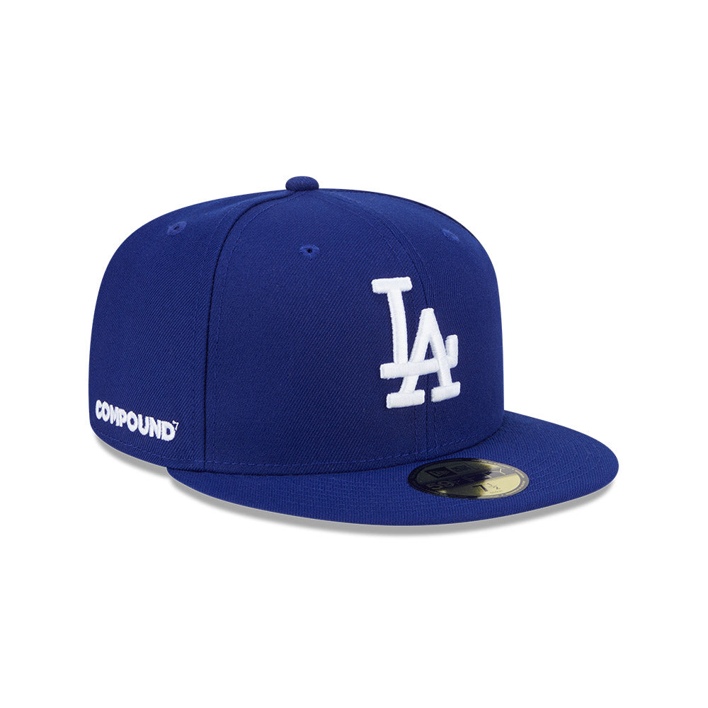 New Era หมวกรุ่น NEW ERA x COMPOUND x MLB 2025 Los Angeles Dodgers 59FIFTY Cap