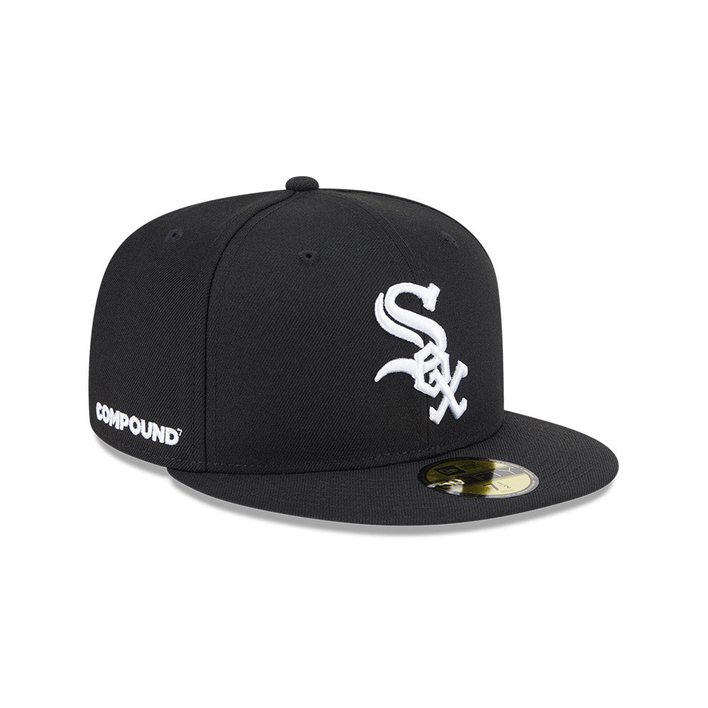 New Era หมวกรุ่น NEW ERA x COMPOUND x MLB 2025 Chicago White Sox 59FIFTY Cap