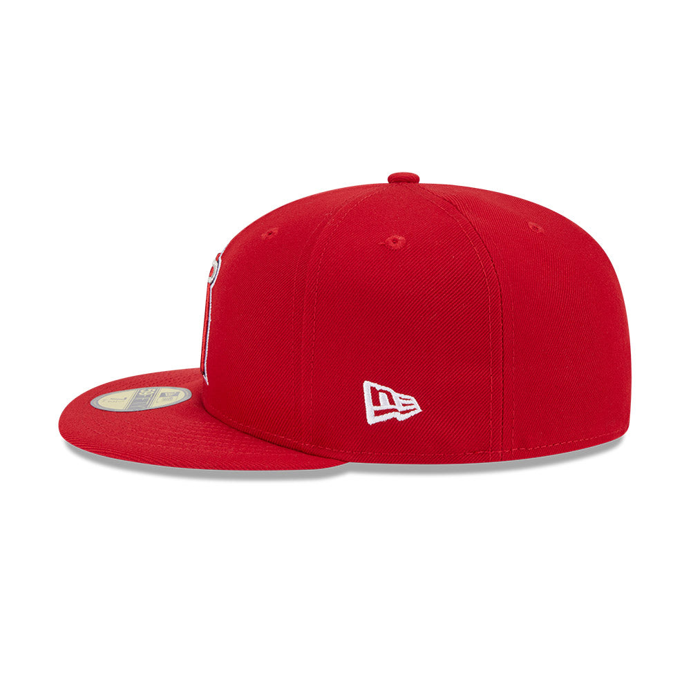 New Era หมวกรุ่น NEW ERA x COMPOUND x MLB 2025 Anaheim Angels 59FIFTY Cap