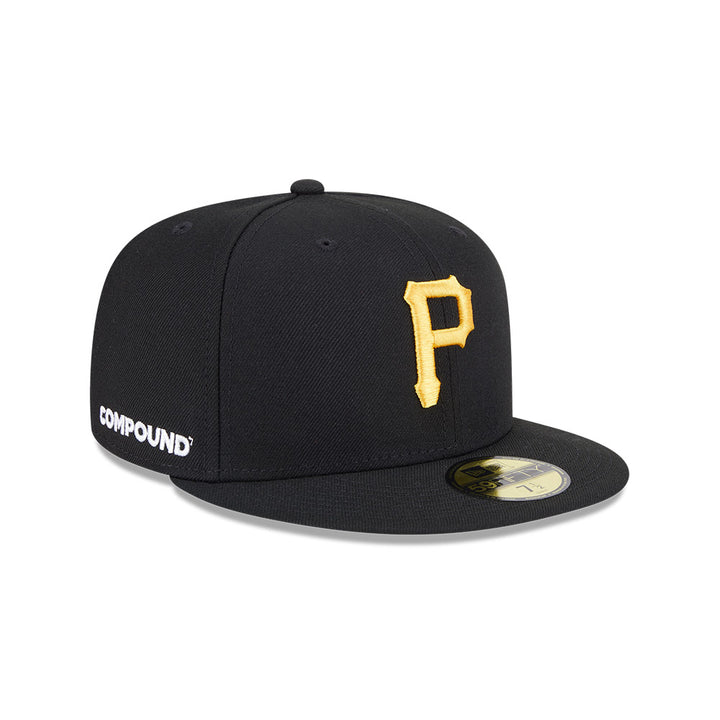 New Era หมวกรุ่น NEW ERA x COMPOUND x MLB 2025 Pittsburgh Pirates 59FIFTY Cap