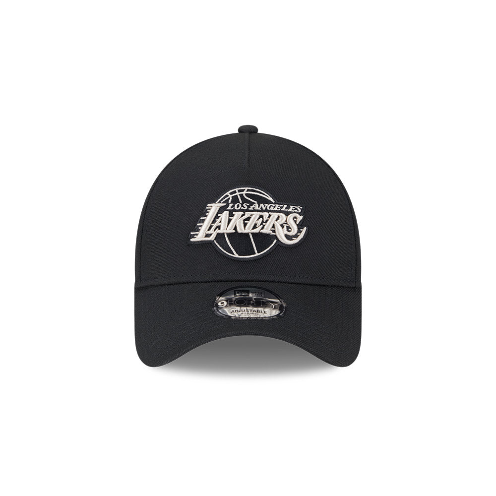 New Era หมวกรุ่น Los Angeles Lakers Stone Repreve Black 9Forty Af Cap