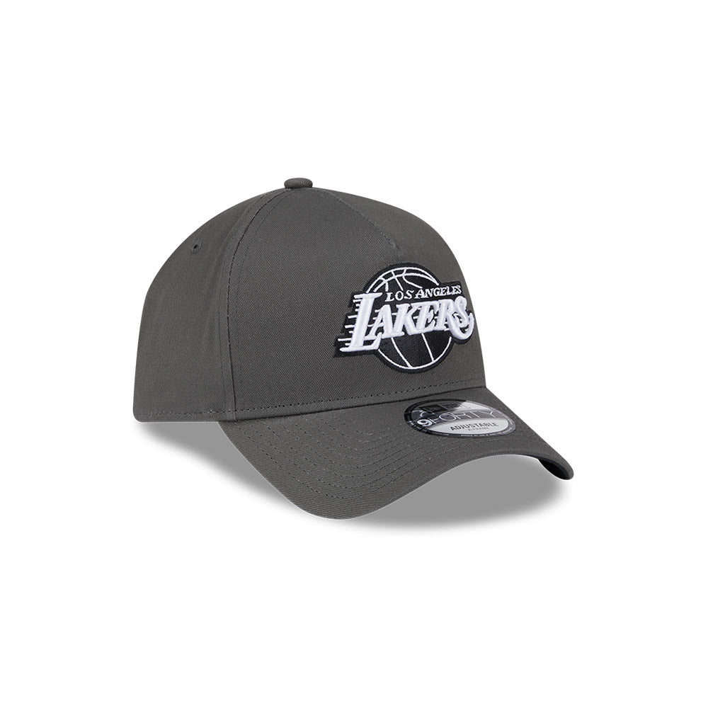 New Era หมวกรุ่น LOS ANGELES LAKERS DUSTY CHARCOAL 9FORTY AF CAP