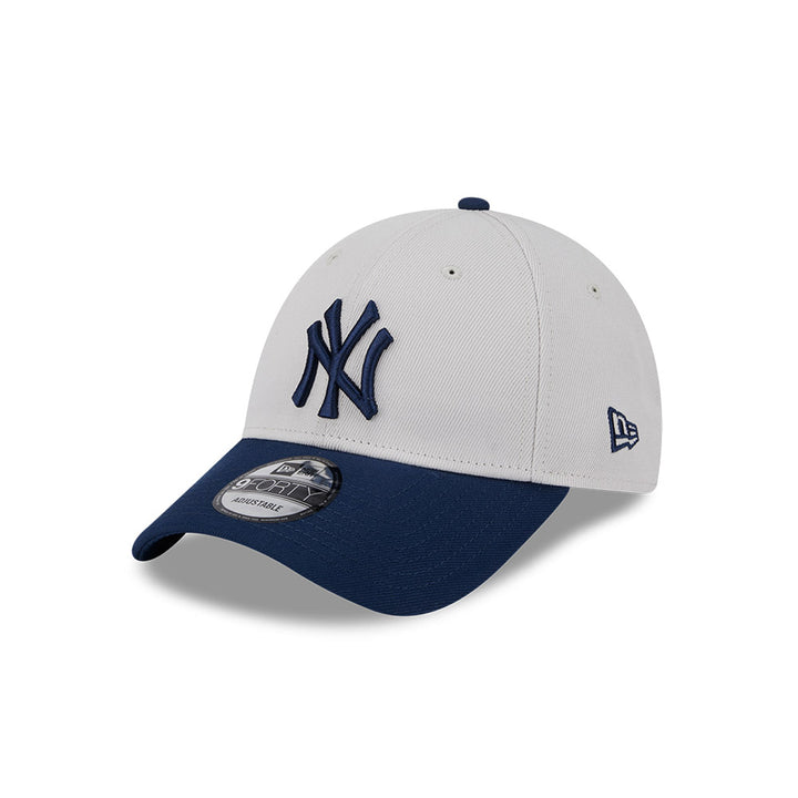 New Era หมวกรุ่น New York Yankees Oceanside Repreve 2-Tone Blue Visor Stone 9Forty Cap