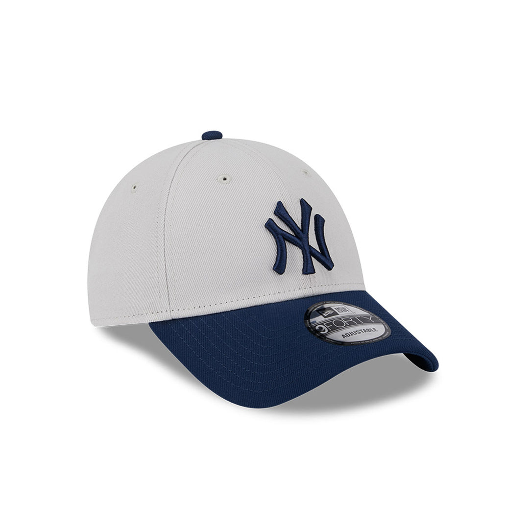 New Era หมวกรุ่น New York Yankees Oceanside Repreve 2-Tone Blue Visor Stone 9Forty Cap