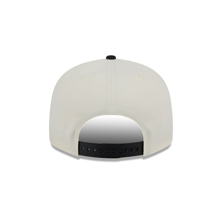 New Era หมวกรุ่น San Antonio Spurs Nba Script 2-Tone Black Visor Chrome White 9Fifty Cap
