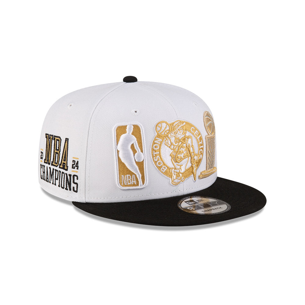 New Era หมวกรุ่น Boston Celtics NBA Ring Ceremony 2024 White 9FIFTY Cap