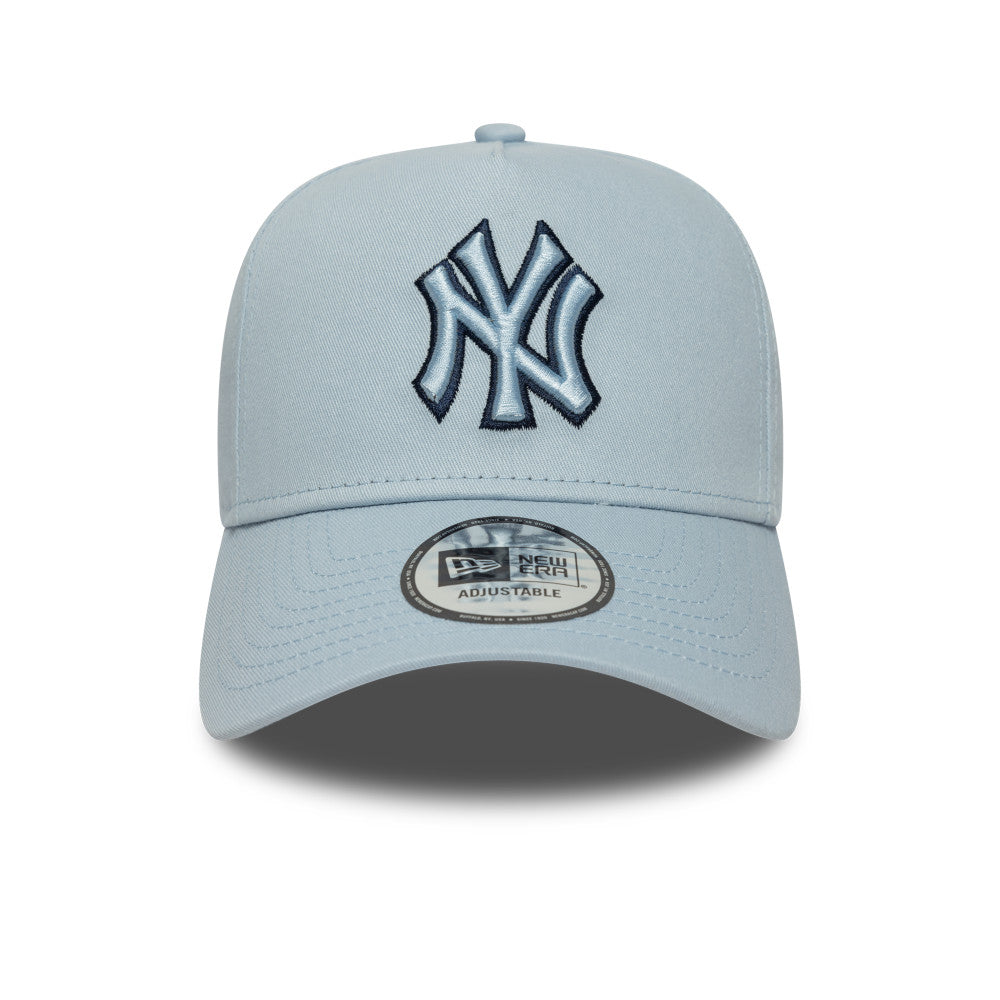 New Era หมวกรุ่น NEW YORK YANKEES TONAL OUTLINE PALE BLUE 9FORTY EF CAP