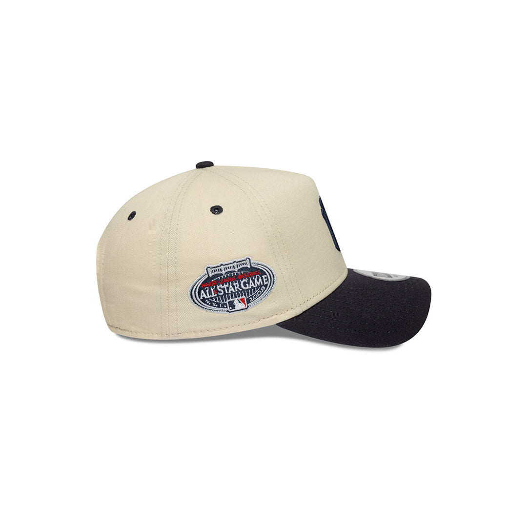 New Era หมวกรุ่น New York Yankees Cooperstown Asg Patch 2-Tone Navy Visor Light Cream 9Forty Ef Cap