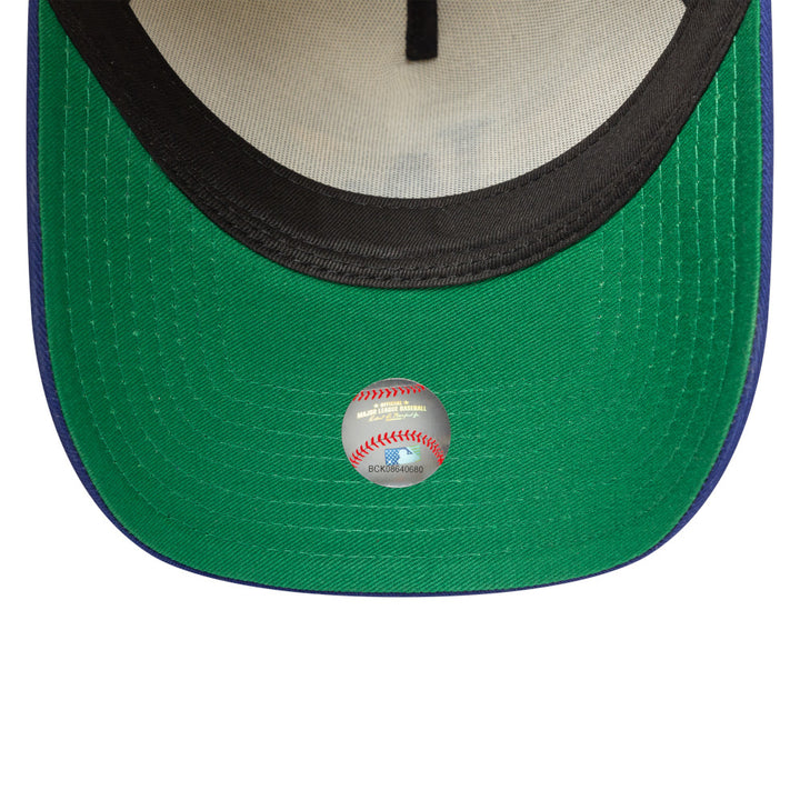 New Era หมวกรุ่น Los Angeles Dodgers Cooperstown Asg Patch 2-Tone Dark Royal Visor Light Cream 9Forty Ef Cap