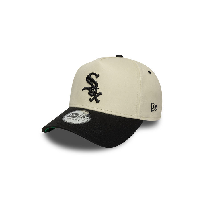 New Era หมวกรุ่น Chicago White Sox Cooperstown Asg Patch 2-Tone Black Visor Light Cream 9Forty Ef Cap
