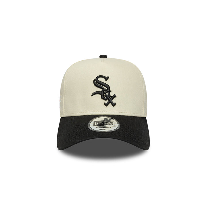 New Era หมวกรุ่น Chicago White Sox Cooperstown Asg Patch 2-Tone Black Visor Light Cream 9Forty Ef Cap