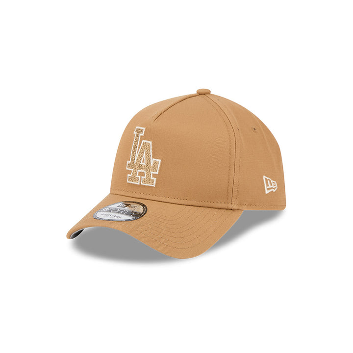 New Era หมวกรุ่น Los Angeles Dodgers Earth Tonal Chainstitch Wheat 9Forty Af Cap