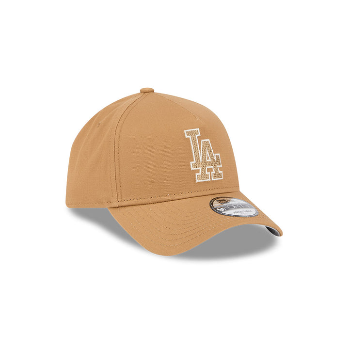 New Era หมวกรุ่น Los Angeles Dodgers Earth Tonal Chainstitch Wheat 9Forty Af Cap