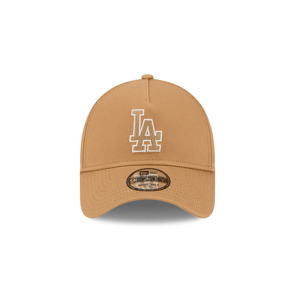 New Era หมวกรุ่น Los Angeles Dodgers Earth Tonal Chainstitch Wheat 9Forty Af Cap