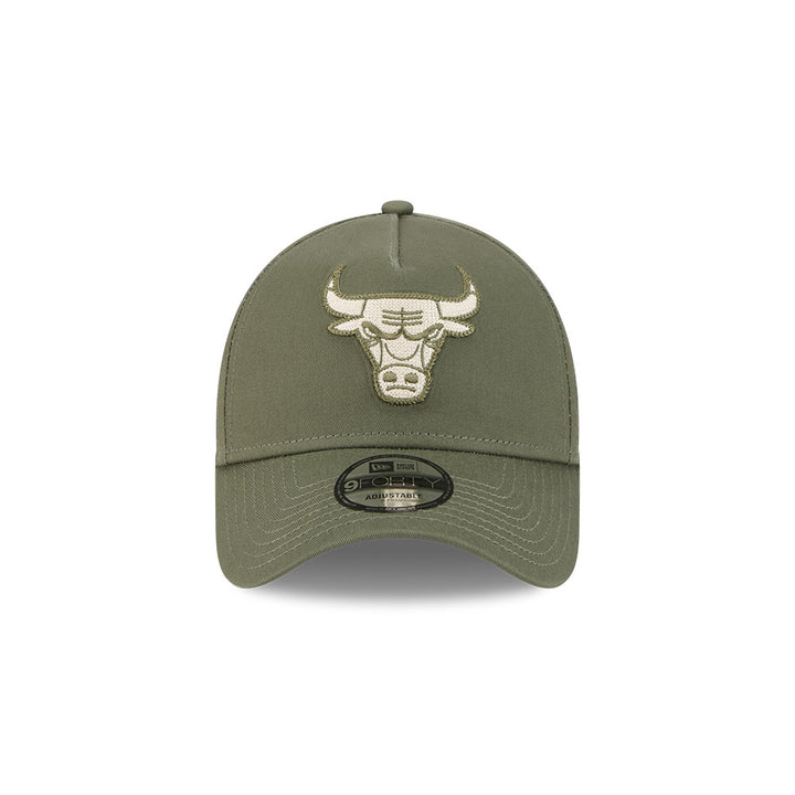 New Era หมวกรุ่น Chicago Bulls Earth Tonal Chainstitch New Olive 9Forty Af Cap