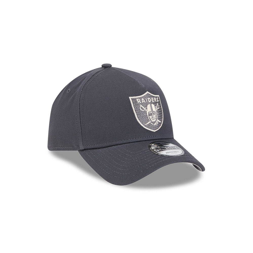 New Era หมวกรุ่น Las Vegas Raiders Earth Tonal Chainstitch Graphite 9Forty Af Cap