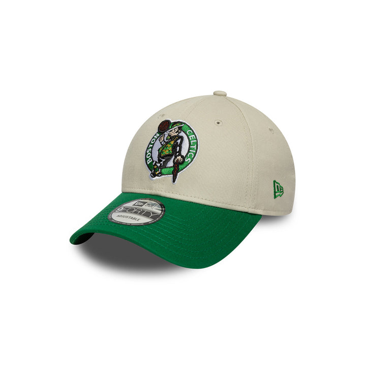 New Era หมวกรุ่น BOSTON CELTICS CONTRAST PATCH STONE 9FORTY CAP