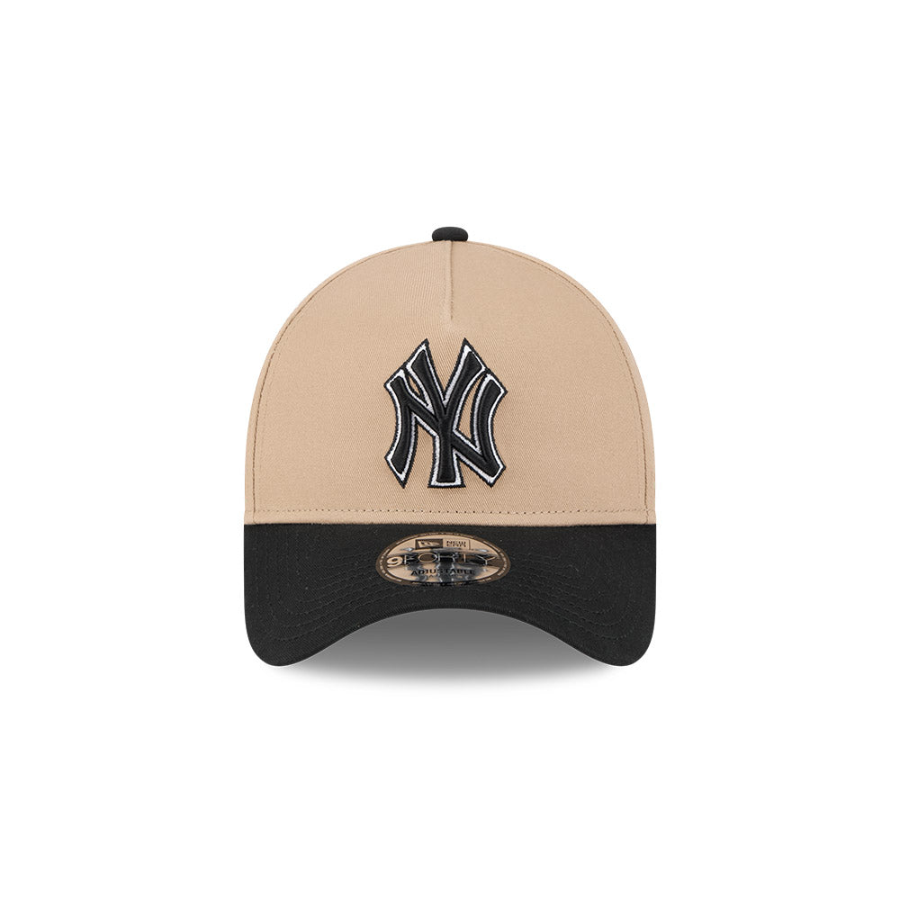 New Era หมวกรุ่น NEW YORK YANKEES NY CAMEL 2 TONE CAMEL 9FORTY A-FRAME CAP
