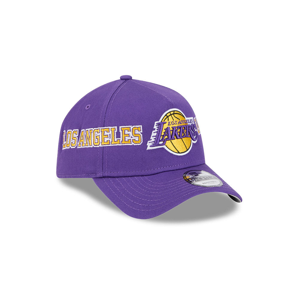 New Era หมวกรุ่น Los Angeles Lakers Nba Team Split True Purple 9Forty Af Cap
