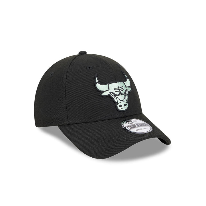 New Era หมวกรุ่น Chicago Bulls Peppermint Repreve Black 9Forty Cap