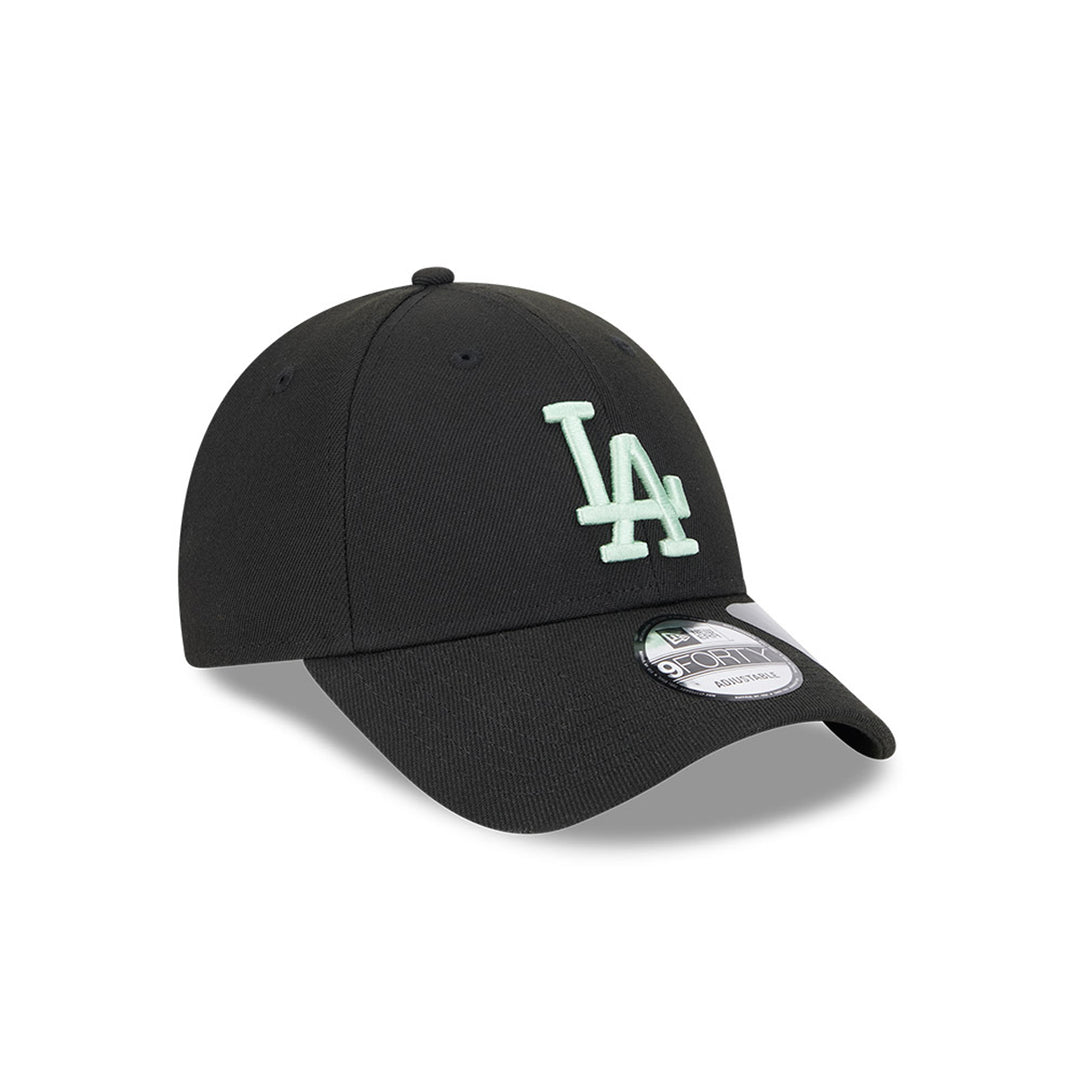 New Era หมวกรุ่น Los Angeles Dodgers Peppermint Repreve Black 9Forty Cap