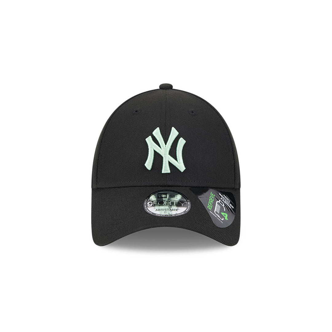 New Era หมวกรุ่น New York Yankees Peppermint Repreve Black 9Forty Cap
