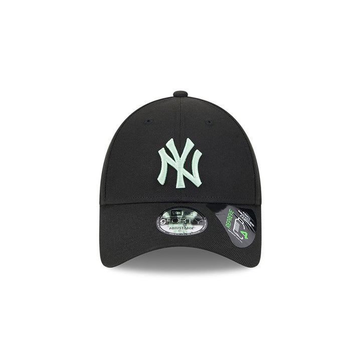 New Era หมวกรุ่น New York Yankees Peppermint Repreve Black 9Forty Cap