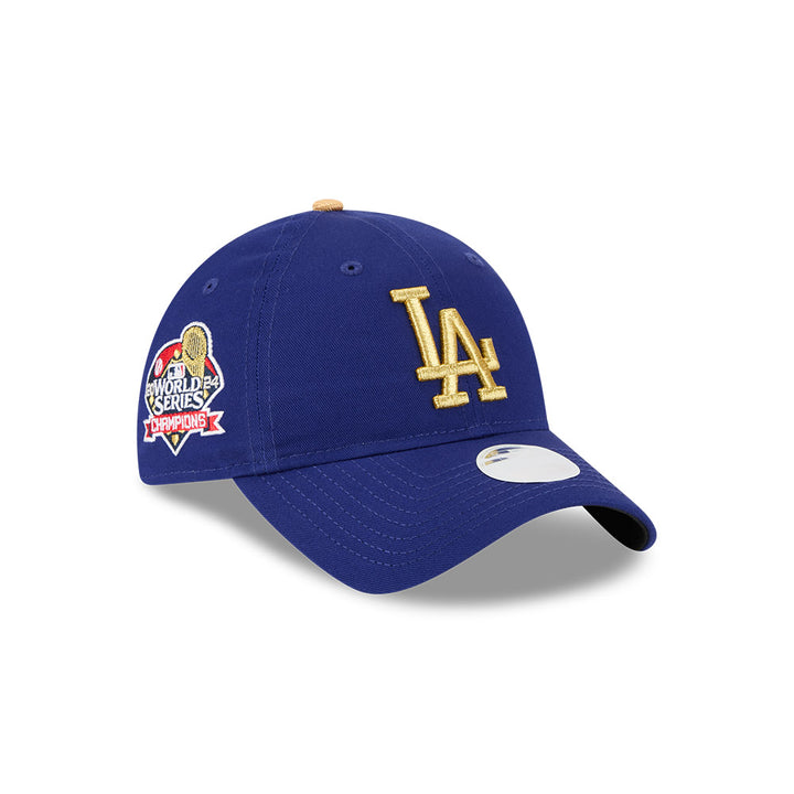 New Era หมวกรุ่น Los Angeles Dodgers MLB Gold Dark Blue Women 9Twenty Cap