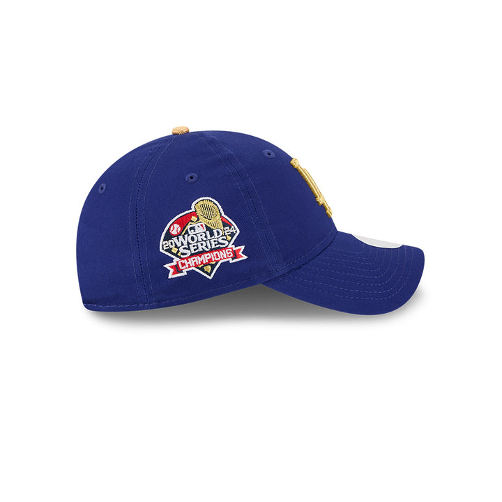 New Era หมวกรุ่น Los Angeles Dodgers MLB Gold Dark Blue Women 9Twenty Cap