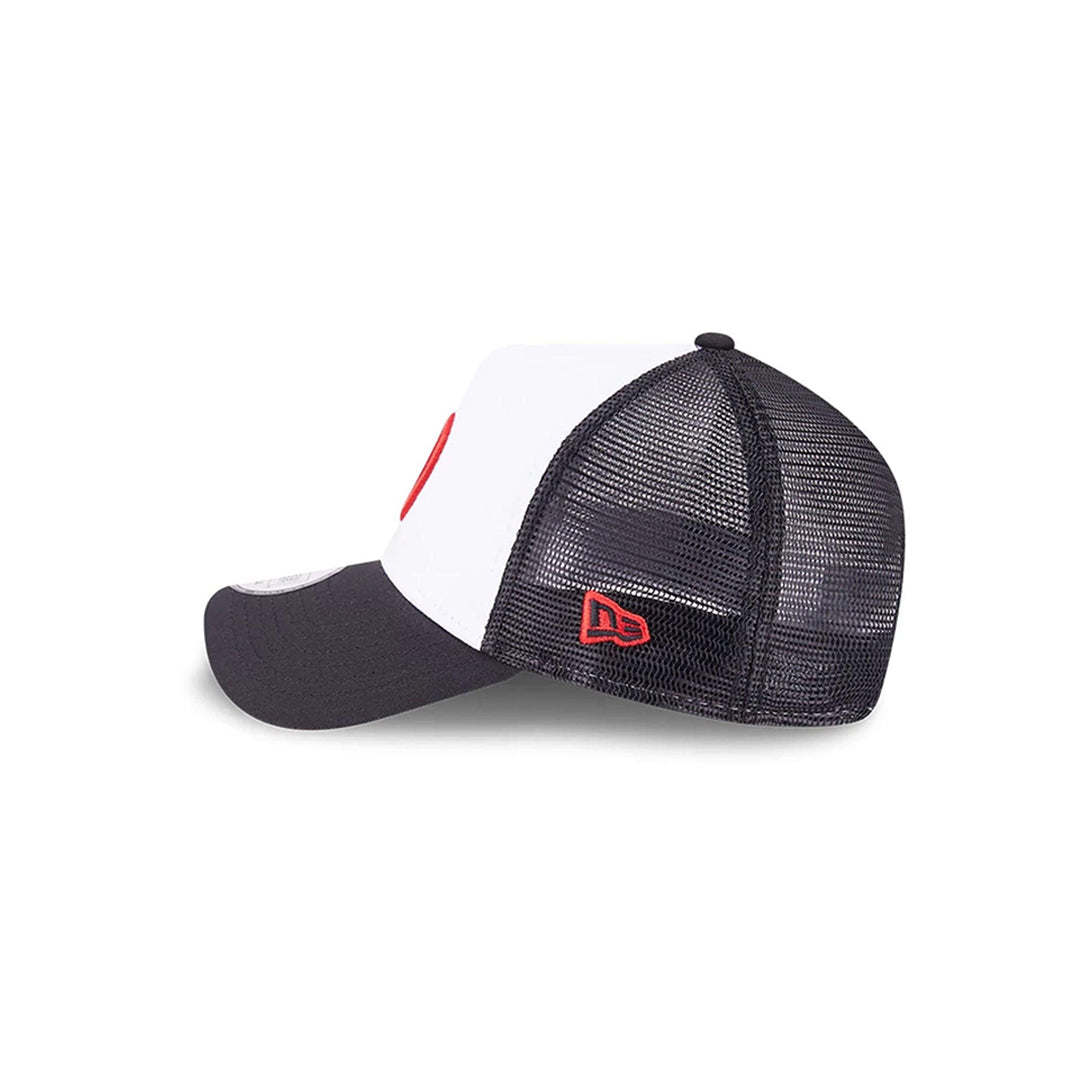 New Era หมวกรุ่น Haas Formula 1 Motorsport Black 9Forty A-Frame Trucker Cap