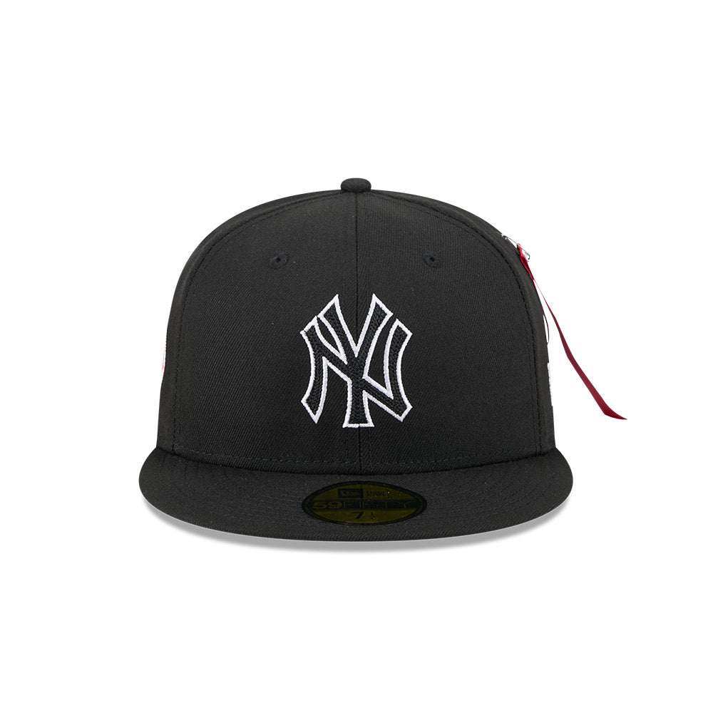 New Era หมวกรุ่น Alpha Industrial X Mlb New York Yankees Black 59Fifty Cap