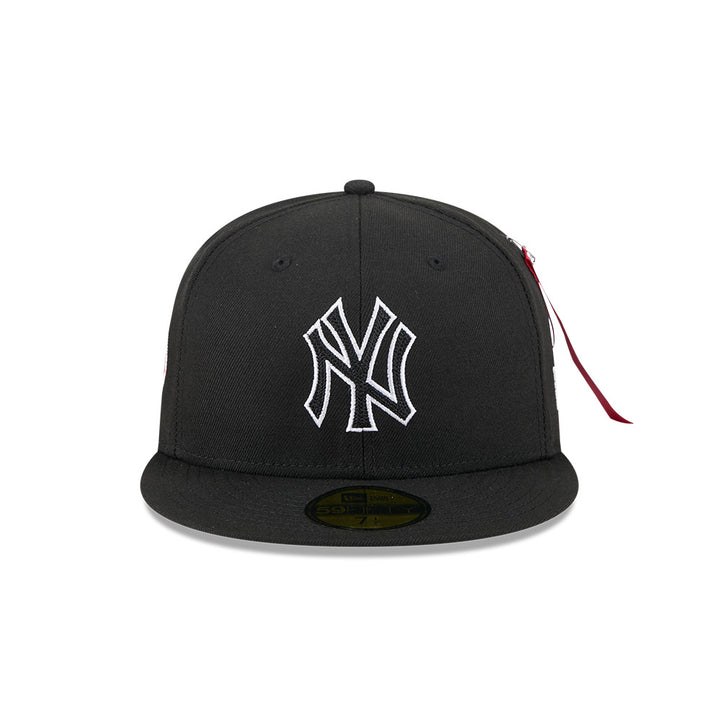 New Era หมวกรุ่น Alpha Industrial X Mlb New York Yankees Black 59Fifty Cap