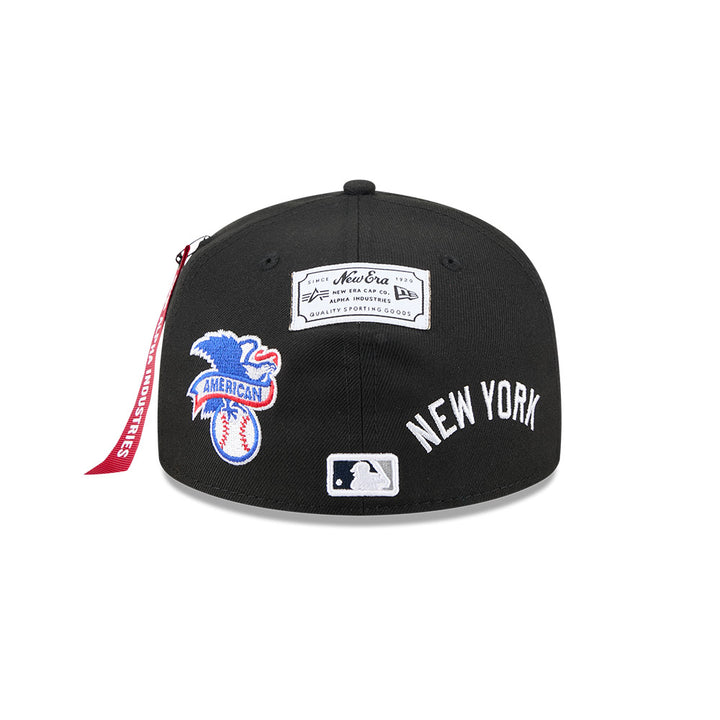 New Era หมวกรุ่น Alpha Industrial X Mlb New York Yankees Black 59Fifty Cap