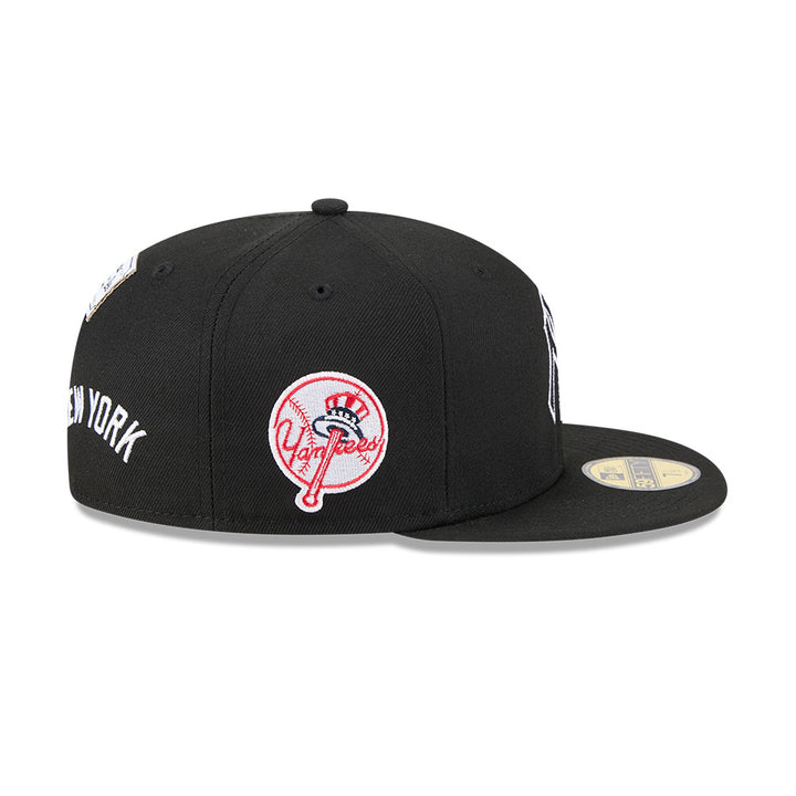 New Era หมวกรุ่น Alpha Industrial X Mlb New York Yankees Black 59Fifty Cap