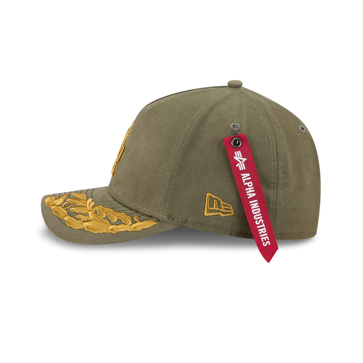 New Era หมวกรุ่น Alpha Industrial X Mlb Los Angeles Dodgers 9Forty M Crown A-Frame Cap