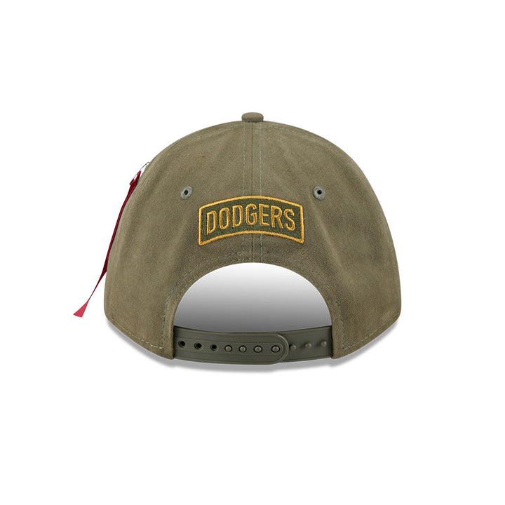 New Era หมวกรุ่น Alpha Industrial X Mlb Los Angeles Dodgers 9Forty M Crown A-Frame Cap