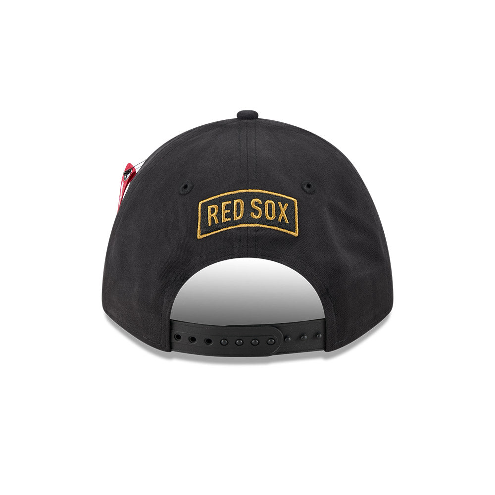 New Era หมวกรุ่น Alpha Industrial X Mlb Boston Red Sox 9Forty M Crown ...