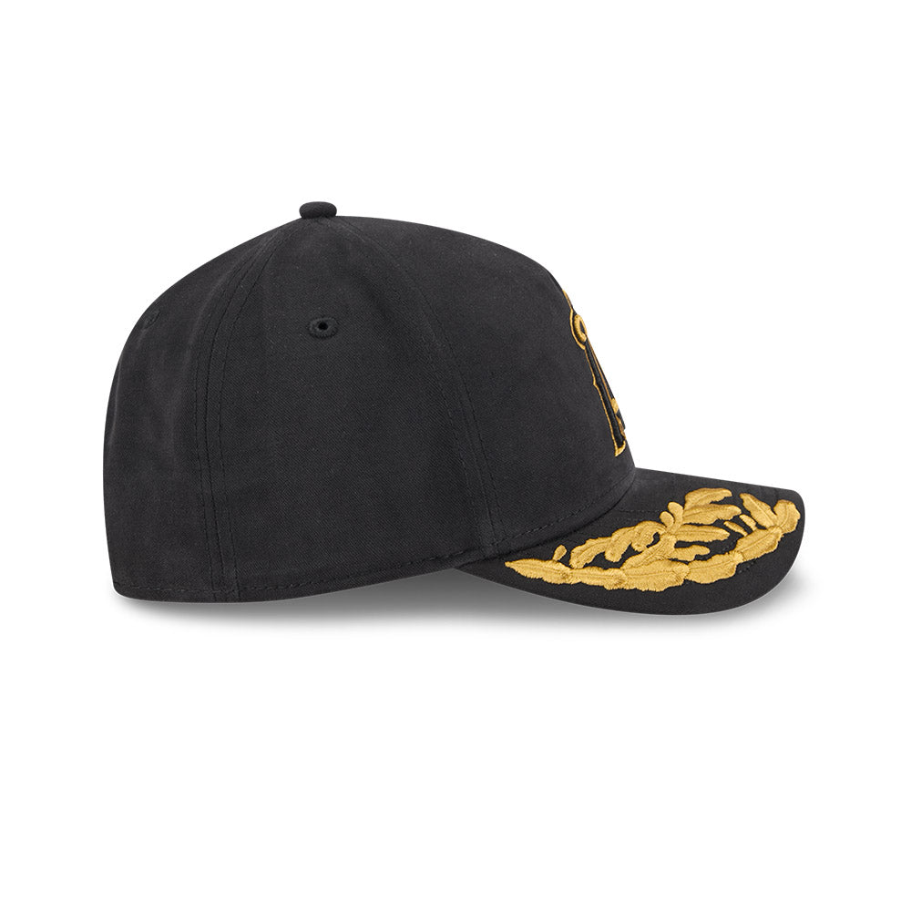 New Era หมวกรุ่น Alpha Industrial X Mlb Anaheim Angels Black 9Forty M Crown A-Frame Cap