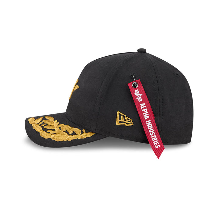 New Era หมวกรุ่น Alpha Industrial X Mlb Houston Astros Black 9Forty M Crown A-Frame Cap