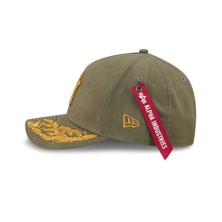 New Era หมวกรุ่น Alpha Industrial X Mlb New York Yankees 9Forty M Crown A-Frame Cap