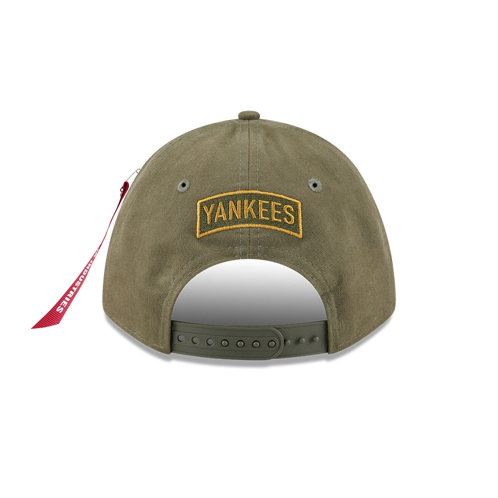 New Era หมวกรุ่น Alpha Industrial X Mlb New York Yankees 9Forty M Crown A-Frame Cap