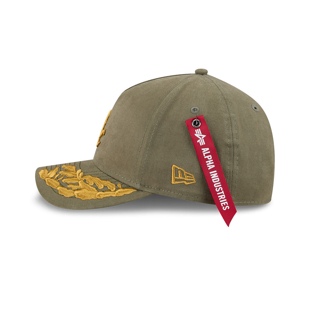 New Era หมวกรุ่น Alpha Industrial X Mlb Chicago White Sox 9Forty M Crown A-Frame Cap