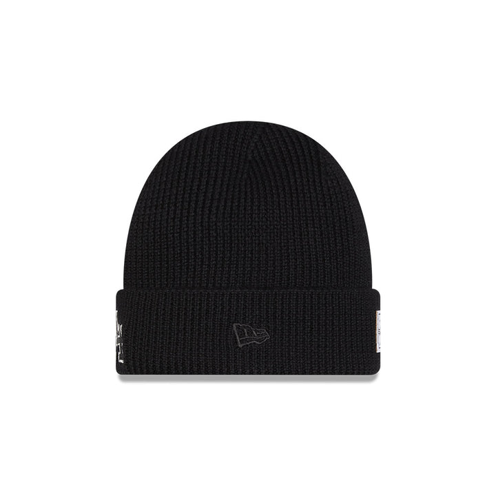 New Era หมวกรุ่น Alpha Industrial X Mlb Los Angeles Dodgers Black 4 Dart Short Cuff Beanie Cap