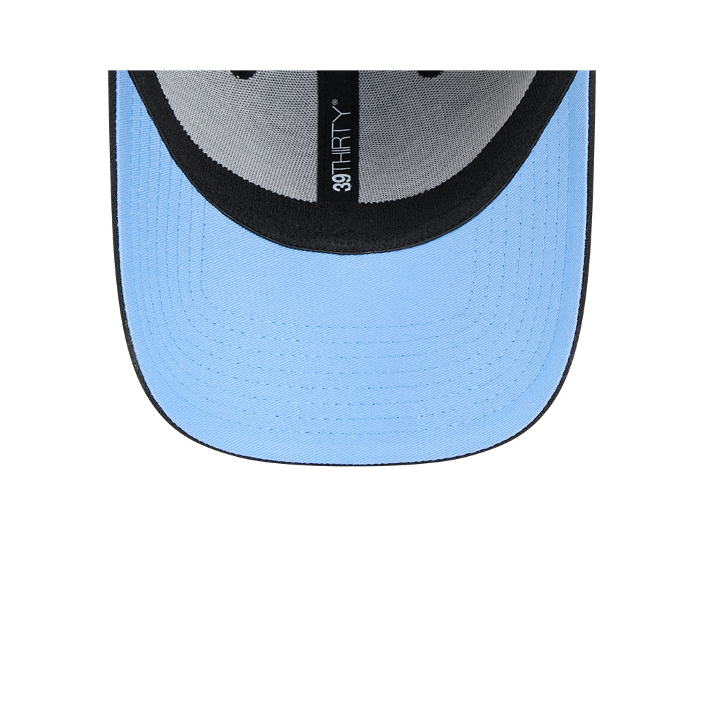 หมวกแก๊ป New Era รุ่น Chicago Bulls Sky Blue Pack Black 39Thirty Cap