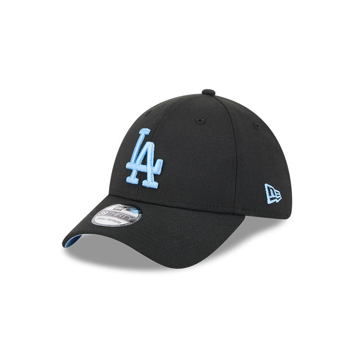 หมวกแก๊ป New Era รุ่น Los Angeles Dodgers Sky Blue Pack Black 39Thirty Cap