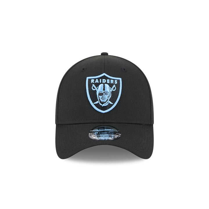 หมวกแก๊ป New Era รุ่น Las Vegas Raiders Sky Blue Pack Black 39Thirty Cap