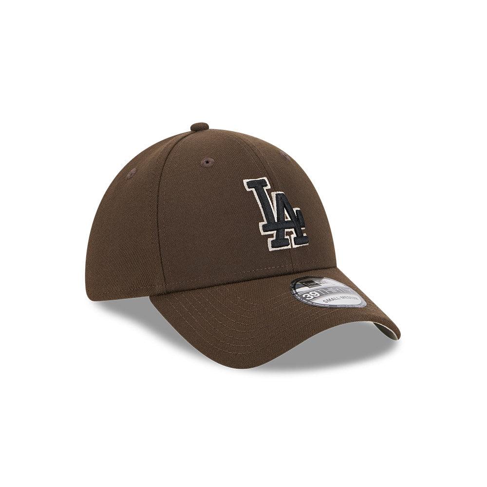 New Era หมวกรุ่น LOS ANGELES DODGERS WALNUT BLACK STONE MOSS 39THIRTY CAP